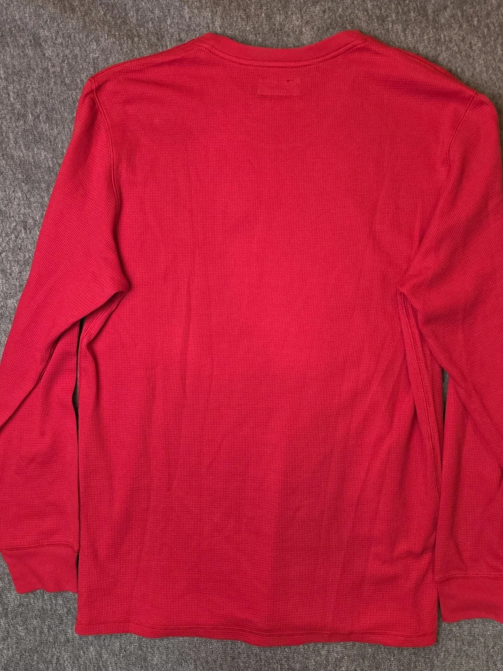 Polo Ralph Lauren Mens Crewneck Sleep Shirt Large Red Long Sleeve Loungewear